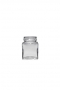 Quadratglas 50 ml TO38, auch als Gewürzglas  Lieferung ohne Verschluss, bei Bedarf bitte separat bestellen!